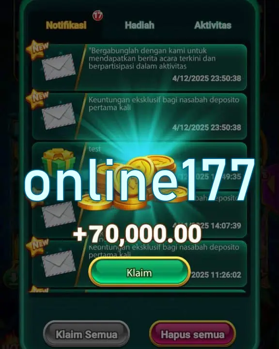 online177 Tangkapan Layar Resmi APK